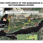 10-2 DISPLAY MAP OF CONLUENCE BASKAHEGAN & MATTAWAMKEAG - HISTORIC SITE